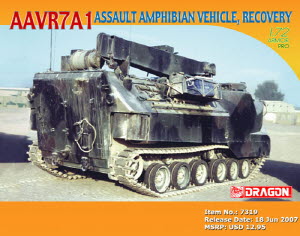 BD7319 1/72 AAVR7A-1 Amphibious Assault Vehicle