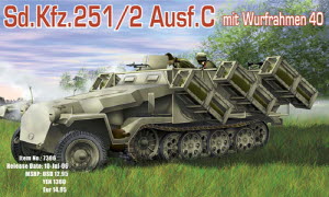 BD7306 1/72 Sd.Kfz.251 Ausf.C