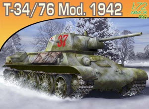 BD7266 1/72 T-34/76 Mod. 1943