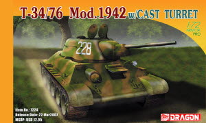 BD7224 1/72 T-34/76 MOD 194
