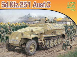 BD7223 1/72 Sd.Kfz. 251 Ausf. C