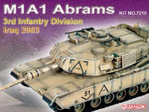 BD7215 1/72 M1A1 Abrams OIF