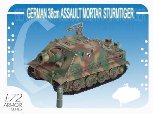 BD7204 1/72 German 38cm Assault Motar ''Sturmtiger''