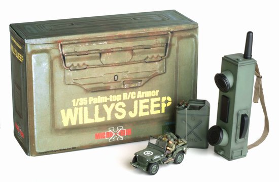 BD65501 1/35 Palm-top R/C Armor Jeep Willys