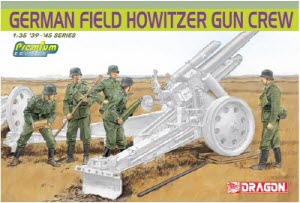 BD6461 1/35 German Field Howitzer Gun Crew