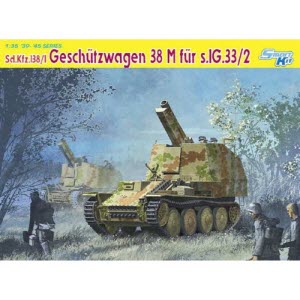BD6429 1/35 Sd.kfz 138/1 Geschutzwagen 38 M fur s.I.G. 33/2