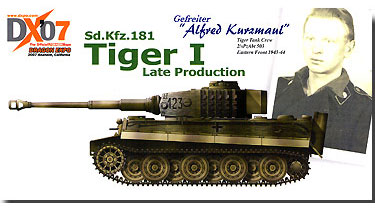 BD6416 1/35 Tiger I featuring Mr.Alfred Kurzmaul''s Tank(한정판)