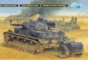 BD6402 1/35 Pz.Kpfw.IV Ausf.E Tauchpanzer w/Betriebsstoffänhanger