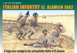 BD6391 1/35 Italian Infantry El Alamein 1942 (4 Figures Set)