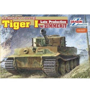 BD6383 1/35 Pz.Kpfw.Ⅵ Ausf.E Tiger I Late Production w/Zimmerit