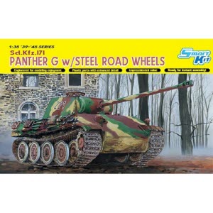 BD6370 1/35 Panther G w/Steel Road Wheels