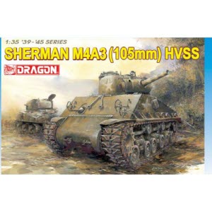 BD6354 1/35 M4A3 Sherman 105mm HVSS