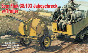 BD6353 1/35 3cm Flak 103/38 with Trailer