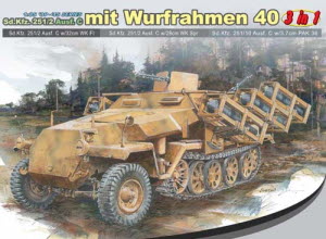 BD6284 1/35 Sd.Kfz.251/2 Ausf.C mit Wurfrahmen 40 (3 in 1)