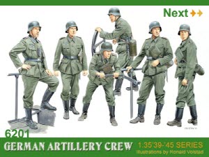 BD6201 1/35 German Artillery Crew