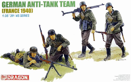 BD6196 1/35 German Anti-Tank Team (France 1940)