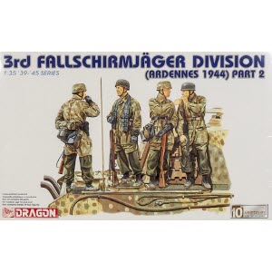 BD6170 1/35 3rd Fallschirmjager Division (Ardennes 1944) PART 2