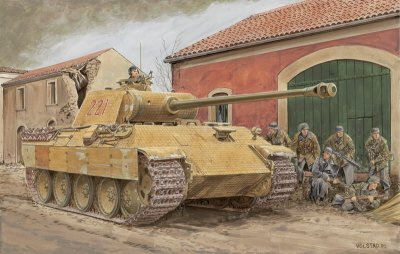 BD6160 1/35 Sd. Kfz. 171 Panther A Early Type (Italy 1943/44)