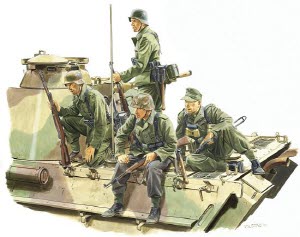 BD6156 1/35 Panzer Riders Lorraine 1944