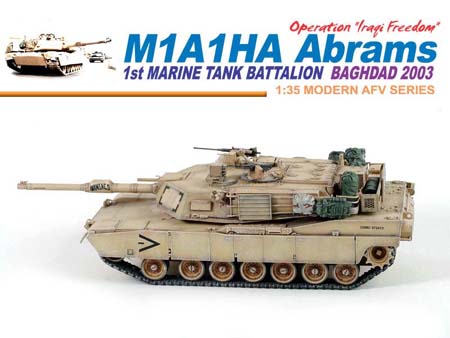 BD3533 1/35 M1A1 HA 1st Marine Tank Battalion Baghdad 2003