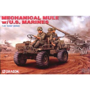 BD3317 1/35 Mechanical MULE w/U.S. MARINES