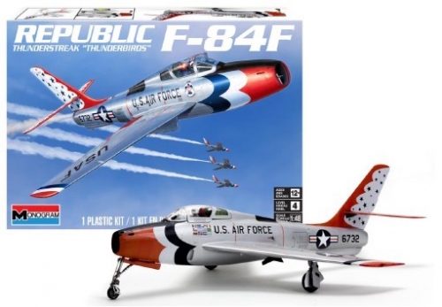 [사전 예약] 5996 1/48 F84F Thunderstreak Thunderbirds USAF Aircraft