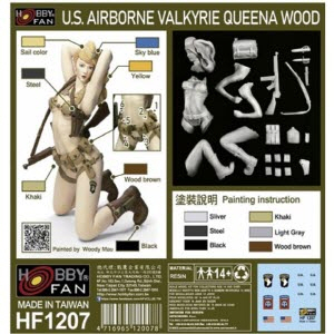 [주문시 바로 입고] BFHF1207 1/12 U.S.Airborne Valkyrie Queena Wood