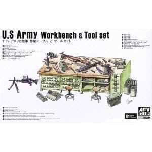 [주문시 바로 입고] BF35302 1/35 U.S Army Workbench and Tool Set