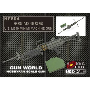 [주문시 바로 입고] BFHF604 1/4 M249 Minimi Machine Gun