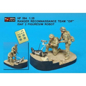 [주문시 바로 입고] BFHF594 1/35 Ranger Reconnaissance Team OIF ISAF 2 Figures w/Robot