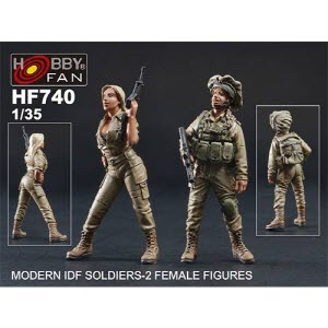 [주문시 바로 입고] BFHF740 1/35 Modern IDF Soldiers - 2 FEMALE FIGURES
