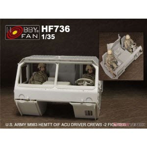 [주문시 바로 입고] BFHF736 U.S. Army M983 Hemtt OIF ACU Driver Crews - 2 Figures