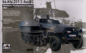 [주문시 바로 입고] BF35S50 1/35 Sd.Kfz.251/3 Ausf. C (commander Vehicle)