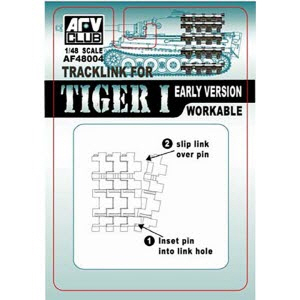 [주문시 바로 입고] BF48004 1/48 Track for Tiger I early version(전차 미포함-트랙만 포함되어 있음)