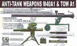 [주문시 바로 입고] BF35021 1/35 Anti-tank Weapon M40A1 and TOW A1