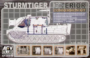 [주문시 바로 입고] BF35S40 1/35 Sturmtiger Interior(슈툼타이거 내부재현 세트)