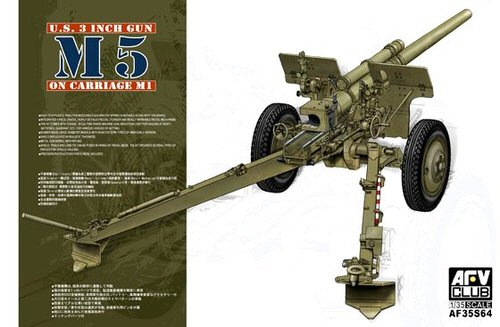 [주문시 바로 입고] BF35S64 1/35 U.S 3 inch Gun M5 On Carriage M1