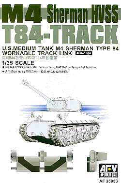 [주문시 바로 입고] BF35033 1/35 M4 HVSS T84-Track (Rubber Type)