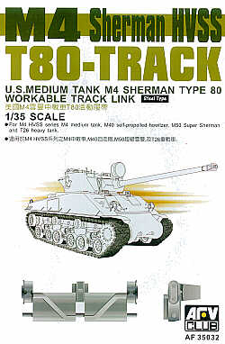 [주문시 바로 입고] BF35032 1/35 M4 Sherman T80 Track (Workable)
