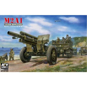 [주문시 바로 입고] BF35160 1/35 WWII 105mm Howitzer M2A1 & Carriage M2 (WW II Version)