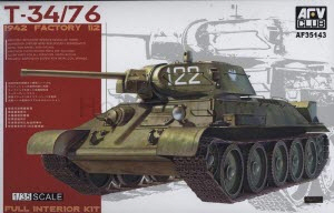 BF35143 1/35 T-34/76 1942 Factory 112 (Full Interior Kit)-내부재현 키트