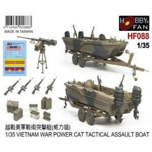 [주문시 바로 입고] BFHF088 1/35 Vietnam War Power Cat Tactical Assault Boat