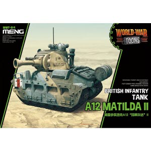 [주문시 바로 입고] CEWWT-014 British Infantry Tank A12 Matilda II Cartoon Model