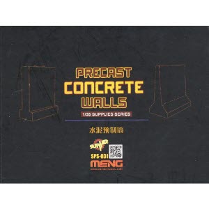 [주문시 바로 입고] CESPS-031 1/35 Concrete Walls Kit-Resin