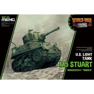 CEWWT-012 U.S. Light Tank M5 Stuart - Cartoon Model