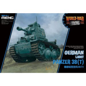 CEWWT-011 German Light Panzer 38(T) - Cartoon Model