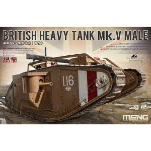 [주문시 바로 입고] CETS-020 1/35 Mk.V Male British Heavy Tank