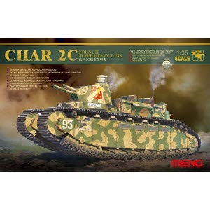 [주문시 바로 입고] CETS-009 1/35 Char 2C France Super Heavy Tank
