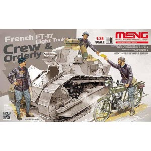 [주문시 바로 입고] CEHS-005 1/35 France Light Tank Crew & Orderly - 전차 미포함