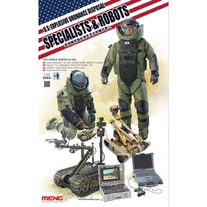 [주문시 바로 입고] CEHS-003 1/35 U.S.Explosive Ordnance Disposal Specialists & Robots